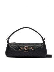 Guess Torebka Frances Mini HWQG22 41720 Czarny. Czarne torebki klasyczne damskie Guess, z aplikacjami, ze skóry, bez dodatków. Za 494.99 zł.