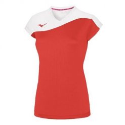 Koszulka do siatkówki damska Mizuno femme Team Authentic MYOU NS. Białe t-shirty damskie Mizuno, xl, bez wzorów, bez kołnierzyka. Za 139.00 zł.