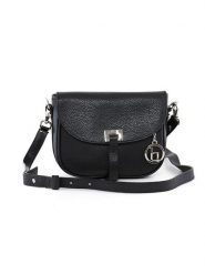 Lia Biassoni Skórzana torebka "Neva" w kolorze czarnym - 20 x 16 x 6 cm rozmiar: onesize. Czarne torebki klasyczne damskie Lia Biassoni, bez wzorów, z materiału, bez dodatków. Za 288.52 zł.