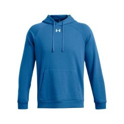 Bluza z kapturem Under Armour Rival Fleece. Białe bluzy sportowe męskie Under Armour, xl. Za 359.99 zł.