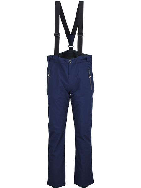 Peak Mountain Spodnie narciarskie "Catozan" w kolorze granatowym rozmiar: XL. Niebieskie spodnie materiałowe męskie Peak Mountain, bez wzorów. Za 365.48 zł.
