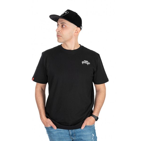 Koszulka Fox Rage. Czarne t-shirty damskie Fox Rage, l, bez wzorów, z bawełny, bez kołnierzyka. Za 140.50 zł.