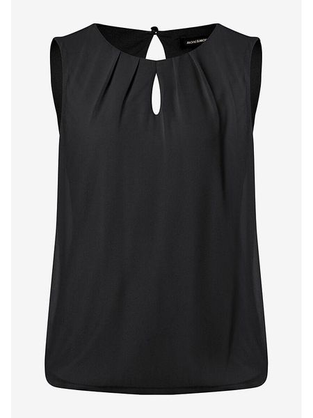 More & More Bluzka w kolorze czarnym rozmiar: 36. Czarne bluzki damskie MORE & MORE, bez wzorów, bez kołnierzyka, bez ramiączek. Za 55.95 zł.