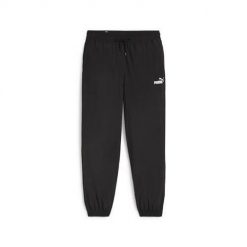 Spodnie sportowe damskie Puma Ess+ Woven. Czarne spodnie dresowe damskie Puma, s, z dresówki. Za 333.00 zł.