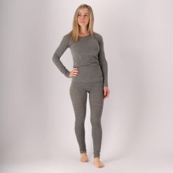 Koszulka termoaktywna damska Wełna Merino. Szare bielizna termoaktywna damska XTREME, xl, bez wzorów, z wełny. Za 270.79 zł.