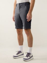 Haglöfs Spodnie funkcjne Zipp-Off "Lite Standard Zip-Off II" w kolorze szarym rozmiar: 50. Szare spodnie materiałowe męskie Haglöfs, bez wzorów, z materiału, sportowe. Za 319.19 zł.