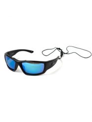 Okulary przeciwsłoneczne kajakarstwo Watrflag czarny. Czarne okulary przeciwsłoneczne męskie WATRFLAG, z materiału, prostokątne. Za 209.00 zł.