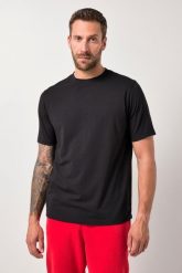 Męska T-shirt FLEXNAMIC® fitness rękaw 1/2 nadruk z tyłu do rozm. 7 XL. Czarne t-shirty męskie JAY-PI, m, bez wzorów, z bawełny, bez kołnierzyka. Za 139.99 zł.