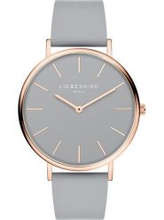 Liebeskind Zegarek kwarcowy w kolorze różowozłoto-szarym rozmiar: onesize. Szare, analogowe zegarki damskie Liebeskind, ze stali. Za 335.02 zł.