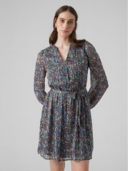 Vero Moda Sukienka codzienna Abby 10291789 Kolorowy Regular Fit. Sukienki damskie Vero Moda, na co dzień, s, bez wzorów, z syntetyku, bez kołnierzyka, bez ramiączek, proste. Za 99.99 zł.