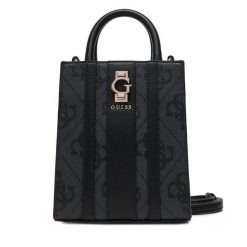 Torebka Guess. Szare torebki klasyczne damskie Guess, z aplikacjami, bez dodatków. Za 399.99 zł.