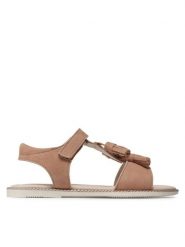 Lasocki Young Sandały CI12-3027-04 Beżowy. Brązowe sandały dziewczęce Lasocki Young, ze skóry, bez zapięcia. Za 139.99 zł.