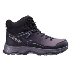 Buty trekkingowe Hi-Tec Deneb. Czarne buty trekkingowe męskie Hi-tec, z materiału, bez zapięcia, trekkingowe. Za 346.82 zł.