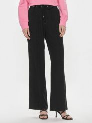 Liu Jo Sport Spodnie materiałowe TA4261 TS423 Czarny Regular Fit. Czarne spodnie materiałowe damskie Liu Jo Sport, bez wzorów, z materiału, sportowe. Za 519.99 zł.