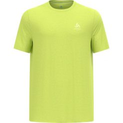 Koszulka z krótkim rękawem męska ODLO Essential Linencool T-Shirt Crew Neck. Szare t-shirty męskie Odlo, l, bez wzorów, bez kołnierzyka. Za 259.99 zł.