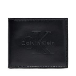 Portfel Calvin Klein. Czarne portfele męskie CALVIN KLEIN, bez wzorów. Za 229.99 zł.