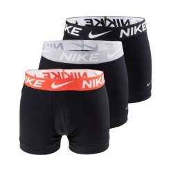 Boxer Briefs Trunk Rozmiar L Czarny - 0000KE1156-C4R. Czarne bokserki męskie Nike, bez wzorów, z bawełny. Za 236.52 zł.