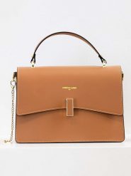 Christian Laurier Skórzana torebka "Emma" w kolorze karmelowym - 28 x 19 x 9,5 cm rozmiar: onesize. Brązowe torebki klasyczne damskie Christian Laurier, bez wzorów, z materiału, bez dodatków. Za 426.45 zł.