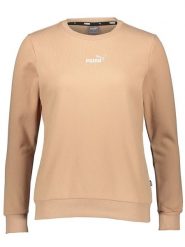 Puma Bluza "ESS+" w kolorze beżowym rozmiar: M. Brązowe bluzy bez kaptura damskie Puma, m. Za 118.56 zł.