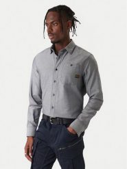 G-Star Raw Koszula Bristum 2.0 D23553 E071 Szary Slim Fit. Szare koszule męskie G-Star Raw, m, bez wzorów, z bawełny, bez kołnierzyka, bez ramiączek. Za 349.99 zł.