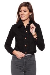 DAMSKA KURTKA JEANSOWA WRANGLER STAR JACKET BLACK STAR W413FG13D 112128773. Czarne kurtki damskie Wrangler, s, bez wzorów, z jeansu, bez kaptura. W wyprzedaży za 149.99 zł.