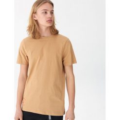 T-shirt z nadrukiem - Beżowy. Brązowe t-shirty damskie House, l, bez wzorów, bez kołnierzyka. Za 29.99 zł.