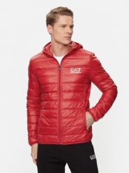 EA7 Emporio Armani Kurtka puchowa 8NPB02 PN29Z 1461 Czerwony Regular Fit. Czerwone kurtki męskie EA7 Emporio Armani, l, bez wzorów, z puchu, bez kaptura. Za 589.99 zł.