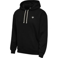 Bluza z kapturem Hummel Bee. Czarne bluzy sportowe damskie HUMMEL, s, z aplikacjami, z bawełny, bez ramiączek, z kapturem. Za 294.50 zł.