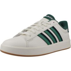 Buty ADIDAS GRAND COURT 3.0 Biały. Białe buty trekkingowe męskie Adidas, z syntetyku, bez zapięcia, trekkingowe. Za 339.15 zł.