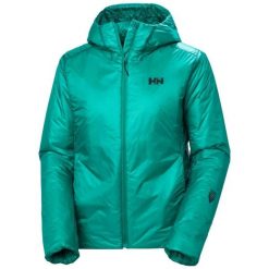 Damska kurtka narciarska Helly Hansen Odin Everdown. Zielone kurtki narciarskie i snowboardowe damskie Helly Hansen, l, bez wzorów, z materiału, bez kaptura, narciarskie. Za 1,884.00 zł.