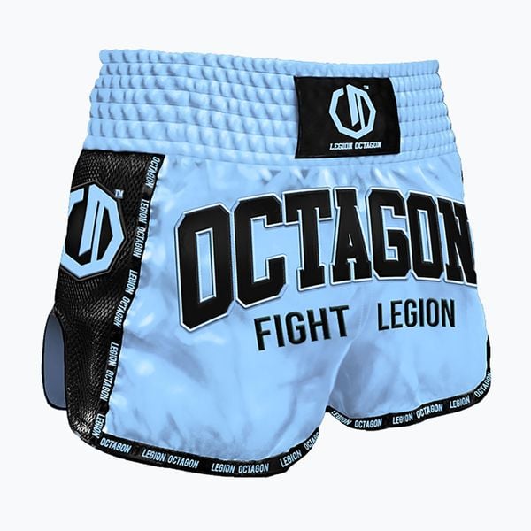 Spodenki treningowe Octagon KickboxingMuay Thai Legion Fight Legion Premium. Niebieskie szorty damskie OCTAGON, bez wzorów, sportowe. Za 159.99 zł.