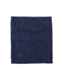 Komin na szyję - Bandana BUFF Knitted Neckwarmer Comfort Norval. Niebieskie szaliki i kominy damskie Buff, bez wzorów, z materiału. Za 167.00 zł.