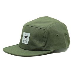 Czapka 5-panelowa - Płaski daszek - Jockey / Rozmiar uniwersalny (Zielony). Zielone czapki męskie SURF MONKEY, bez wzorów, sportowe. Za 139.95 zł.