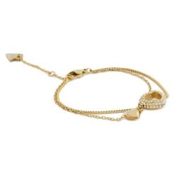 Bransoletka Guess. Żółte bransoletki damskie Guess, złote. Za 199.99 zł.