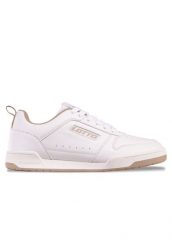 Buty męskie trampki sportowe Lotto TOCO BC. Białe trampki i tenisówki męskie Lotto, bez wzorów, z materiału, przed kostkę, bez zapięcia. Za 128.00 zł.