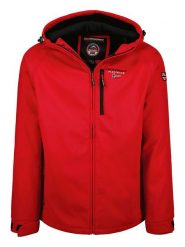 Geographical Norway Kurtka softshellowa "Takito" w kolorze czerwonym rozmiar: L. Czerwone kurtki outdoor męskie Geographical Norway, l, bez wzorów, bez kaptura. Za 171.28 zł.
