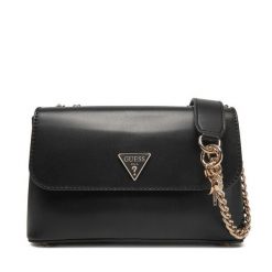 Torebka Guess. Czarne torebki klasyczne damskie Guess, z aplikacjami, bez dodatków. Za 299.99 zł.