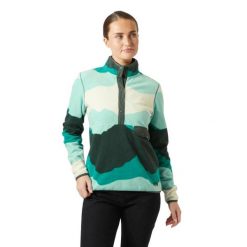Damska bluza dresowa Helly Hansen Maridalen. Niebieskie bluzy z nadrukiem damskie Helly Hansen, z dresówki. Za 426.50 zł.