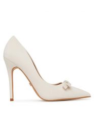 DeeZee Szpilki GAO-2312-6A Écru. Szpilki DeeZee, bez wzorów, z materiału, bez obcasa. Za 139.99 zł.
