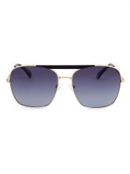 Polaroid Damskie okulary przeciwsłoneczne w kolorze złoto-granatowym rozmiar: 59. Niebieskie okulary przeciwsłoneczne damskie Polaroid. Za 172.08 zł.