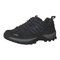 Buty trekkingowe męskie CMP Rigel WP. Czarne buty trekkingowe męskie CMP, z materiału, bez zapięcia, trekkingowe. Za 379.99 zł.