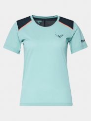 Dynafit Koszulka techniczna Sky 08-71650 Niebieski Regular Fit. Niebieskie bluzki sportowe damskie Dynafit, s, bez wzorów, z syntetyku, bez ramiączek. Za 169.99 zł.