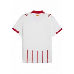 Męska koszulka domowa Girona FC 25/26 PUMA White Red. Białe t-shirty sportowe męskie Puma, l, bez ramiączek, do piłki nożnej. Za 403.00 zł.