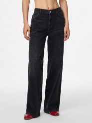 Pieces Dżinsy - Wide leg - w kolorze czarnym rozmiar: W28/L30. Czarne jeansy damskie Pieces. Za 109.95 zł.