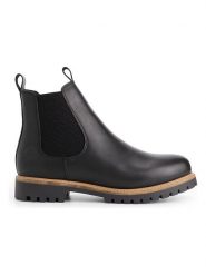 TRAVELIN' Skórzane sztyblety "Nodeland" w kolorze czarnym rozmiar: onesize. Czarne sztyblety męskie Travelin', z materiału, bez zapięcia. Za 400.30 zł.