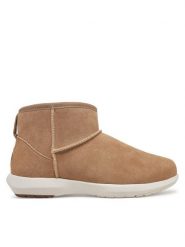 EMU Australia Śniegowce Stinger Micro W13093 Beżowy. Brązowe śniegowce damskie Emu Australia, ze skóry. Za 649.99 zł.