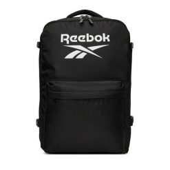 Plecak Reebok. Czarne plecaki męskie Reebok, bez wzorów. Za 219.99 zł.