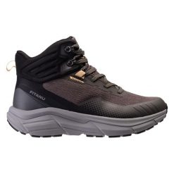 Buty Fitanu Lukkon wododporne brązowe. Brązowe buty trekkingowe męskie z gumy, bez zapięcia. Za 473.65 zł.