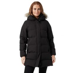 Kurtka uniwersalna damska Helly Hansen Blossom Puffy Parka. Czarne kurtki damskie Helly Hansen, m, bez wzorów, z syntetyku, z kapturem. Za 1,173.00 zł.