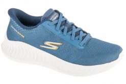 Buty sportowe Sneakersy męskie, Slip-Ins: Go Walk Now - Payton. Niebieskie buty sportowe na co dzień męskie Skechers, z materiału, bez zapięcia, trekkingowe. Za 359.99 zł.